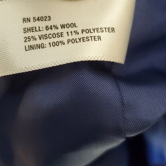 Gap purple wool blend satin lined short plaid skirt Size 1 Excellent condition - Picture 4 of 8